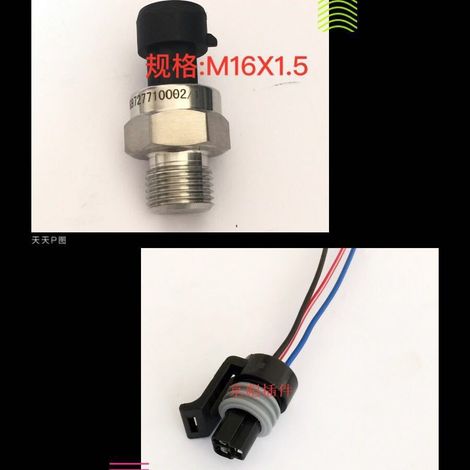 Sinotruk Howo A7 T7h Cab Electronic Barometric Pressure Sensor Plug WG9727710002/1 (1/5)