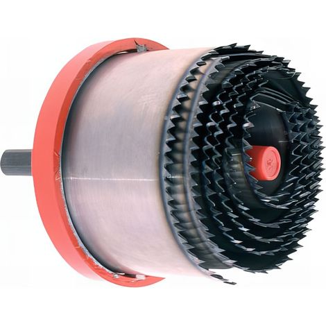 Scie cloche 7 lames découpe circulaire mm