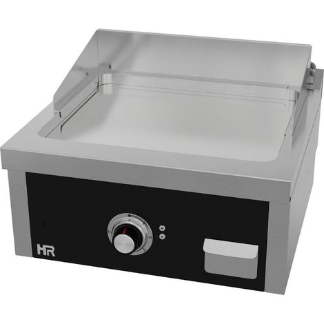Fry top électrique à poser 600 chromée - HR Fainca