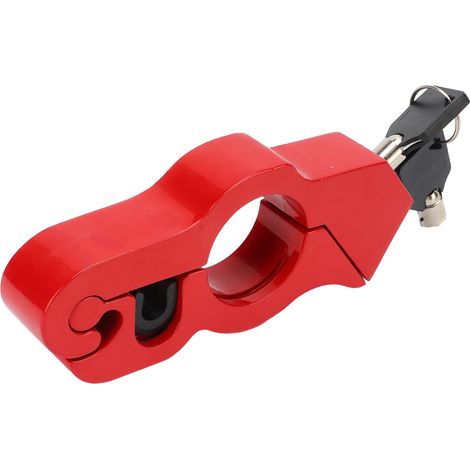 Wetterfestes und vandalensicheres Lenkerschloss aus Aluminiumlegierung für Motorräder, geeignet für Roller und Quads.