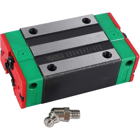 Bloc de guidage linéaire en acier HGH20CA 20 mm pour équipements (1/5)