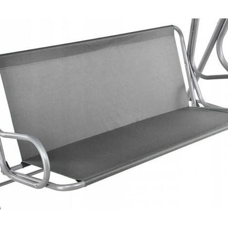 Housse de Siège de Jardin pour Balançoire de Jardin, Housse de Chaise de Jardin Couvre-siège Swing, 2 et 3 Places (Gris, 138 x 50 x 50 cm) (1/5)