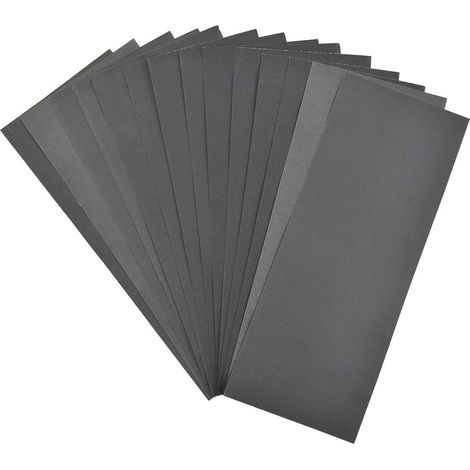 14 Feuilles Papier de Verre Abrasif Humide Eau/Sec, 400 à 2000 Grains, Fin pour Carrosserie Bois Travail Metal Automobile Meubles, 9 x 3,6 Pouces (1/5)