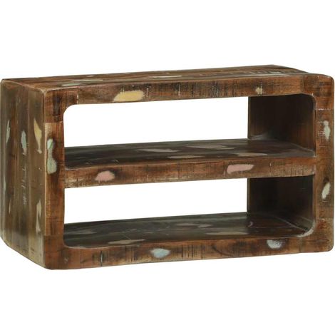 Meuble TV,Banc TV,Armoire TV 60 x 32 x 36 cm Bois massif de récupération CFW868100 (1/5)