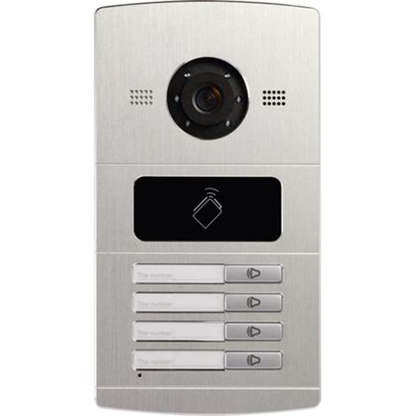 SF-VI108E-IP VIDEOCITOFONO IP PER 4 APPARTAMENTI