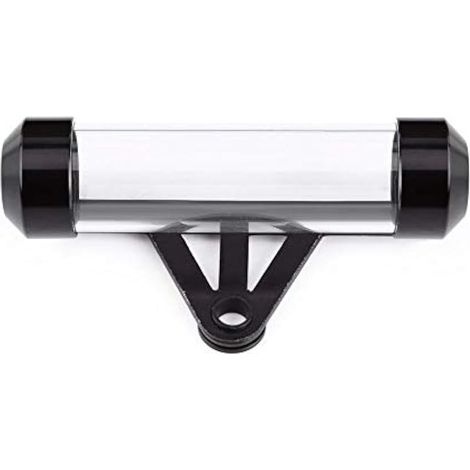 Porte Vignette Assurance Moto Tube, Support Assurance Trottinette Etanche Facile à Installer, Accessoire Moto Scooter Quad (Noir) (1/5)