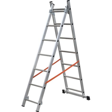 GIERRE AL340 - Escalier combiné 2 sections en aluminium Modula 2X12 (1/3)