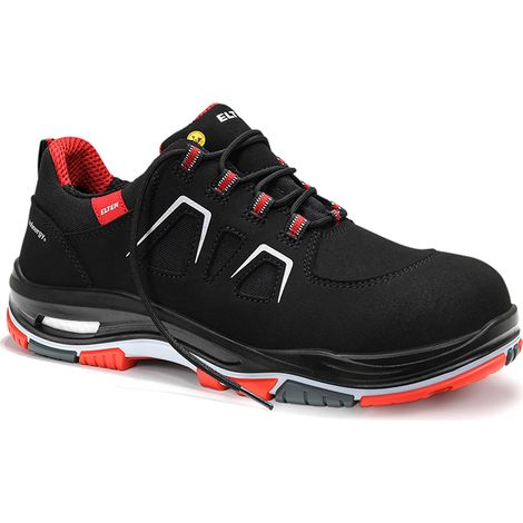 Elten Sicherheitshalbschuh ALAN XXTP black-red Low ESD S3S, Gr. 39 (1/5)