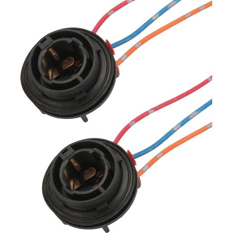 2x 1157 Adaptateur de douille de support d'ampoules P21 5W BAY15D Adaptateur de douille de lumière LED SMD (1/5)