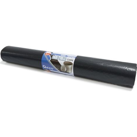 Hochleistungs-Müllsäcke 160L (Rolle mit 10 Stück) - schwarz (15) (1/2)