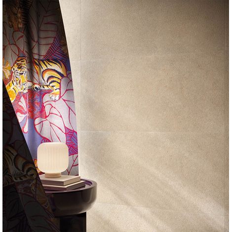 Grès cérame - CREMA LUNA - BEIGE - Mat - 30x60Plinthe 6x60