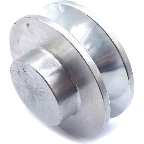 Poulie trapézoïdale aluminium moyeu plein SPB70/1ALU