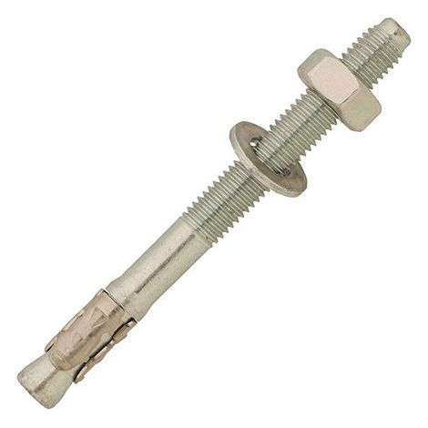 Scell-It – Goujon d'assemblage M12x145mm – Acier zingué/Inox A4 – Sismique BZ-S – Boîte de 25 unités pour fixation renforcée (1/2)