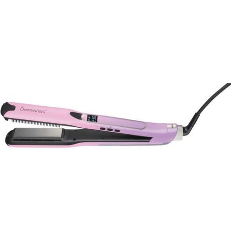 Fer a Lisser Lisseur vapeur - SAINT ALGUE Demeliss TITANIUM V2.0 - Lisseur Vapeur Ultra Puissante - Coloris Rose/Violet (1/4)