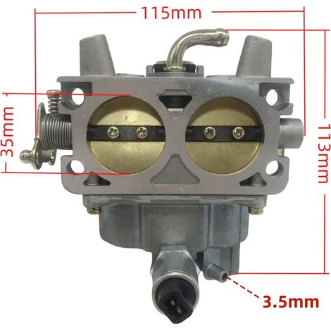 Carburateur compatible avec le carburateur de tondeuse à gazon 0E25480ESV - 808-048. Mélange carburant haute précision pour tondeuses à gazon, conforme aux spécifications d'origine.