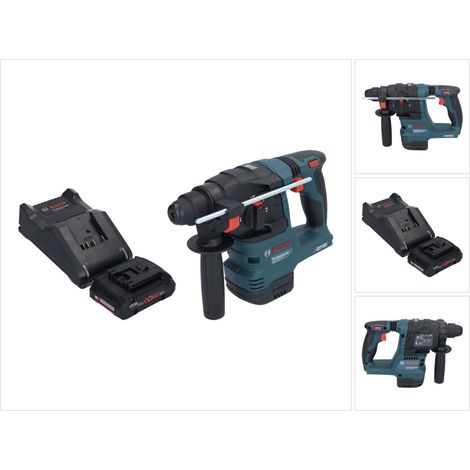 Bosch GBH 18V-22 Martello rotativo professionale a batteria 18 V 1,9 J SDS Plus Brushless 1x batteria ricaricabile ProCORE 4,0 Ah + caricabatterie