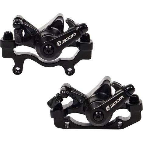 Set mit 2 mechanischen Bremsscheiben für hinten, vorne/hinten, 160/180 mm, schwarz (1/5)