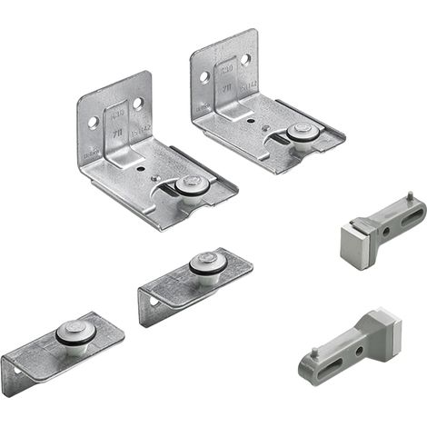 Kit de guidage inférieur stb 12 - Garniture : Pour 3 vantaux - HETTICH (1/3)