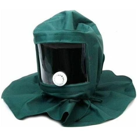 Máscara protectora para casco, antiviento y antipolvo para chorro de arena, bricolaje. (1/5)