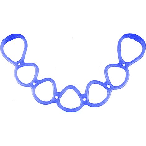 Bandes De Resistance - 7 Niveaux De Tension - Pour Entrainement A Domicile Ou En Salle De Sport - Lot De 7 (1/5)