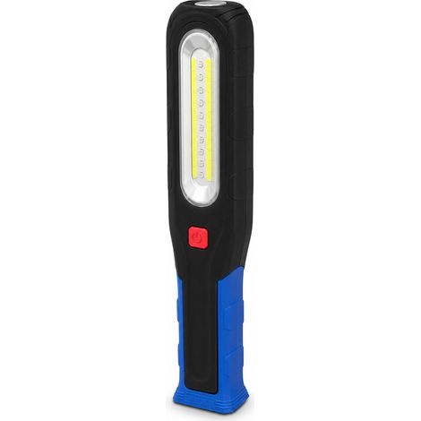 Lampada da ispezione LED magnetica ricaricabile da officina blu (1/5)