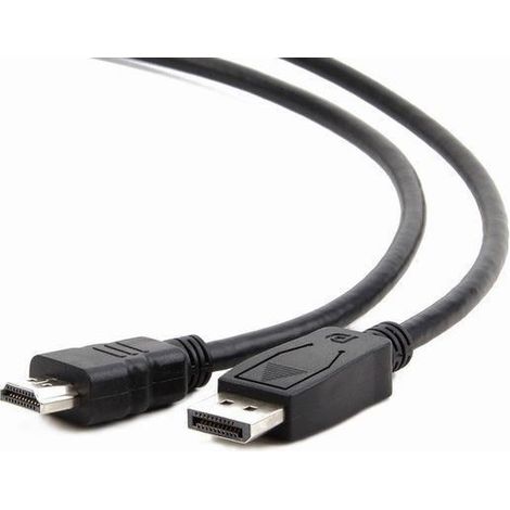 Cablexpert CC-DP-hdmi-3M Stecker 19-poliger HDMI Typ A Stecker 20-poliger DisplayPort 3 m (1/5)