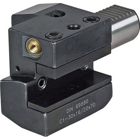 Portautensile Assiale C1 Destra Vdi Din 69880, Vdi 50, H1 32/25 Mm, 100 Mm B1, B2 50.0 Mm, B3: 26 Mm, H5: 35,0 Mm, H6: 60 Mm, L1: 100 Mm (1/2)