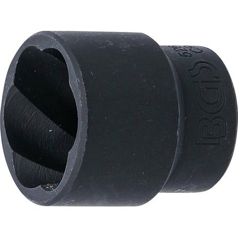 Douille Spiralée Extracteur de Vis 12,5 mm (1/2) - 24 mm - Extraction Facile et Efficace, Acier - D-Work