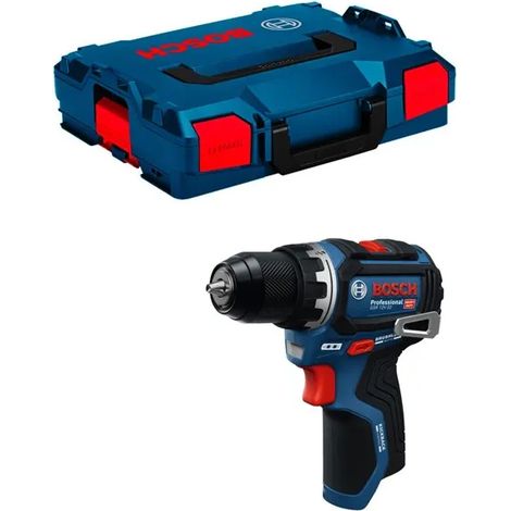 Taladro atornillador Bosch GSR 12V 32 azul ligero compacto (1/3)