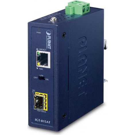 Planet IP30, formato compatto industriale, IGT-815AT (1/3)