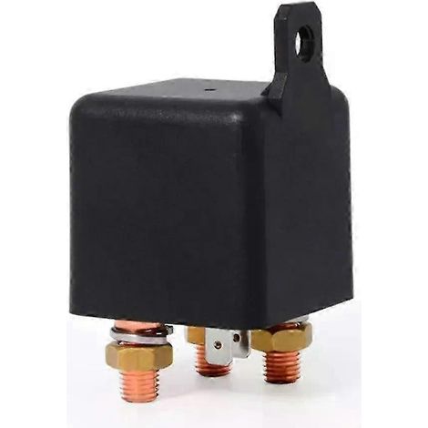 Relais de démarreur automobile 200 A, robuste, à 5 broches, connecteur SPST, 12 V/72 V CC, contact AgSnO12 de qualité supérieure - JXLGV (1/5)