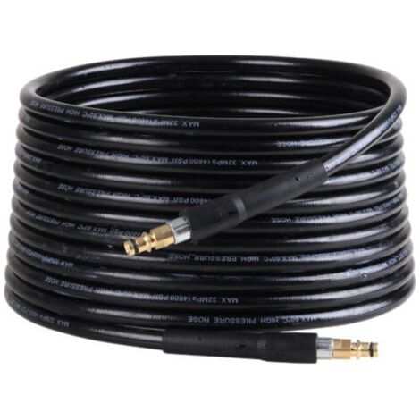 Tuyau de rechange pour Nettoyeur haute pression karcher K2 K3 K4 K5 K6 K7 tuyau de nettoyage haute pression raccord rapide et libération rapide - 6m (1/4)