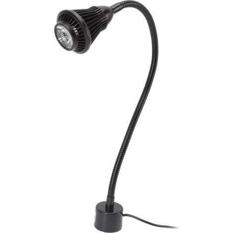 Lampe de travail LED 7 W avec base magnétique et col de cygne en aluminium, idéale pour l'atelier et la maison (110-220 V US). (1/5)