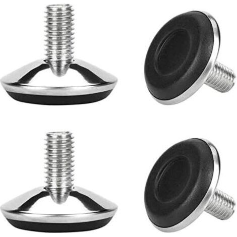 Pieds de nivellement niveleur réglable Protecteur de pour Meubles de Maison Chaise Table Armoire Jambe 4 Pack,Diamètre 50 mm (1/5)