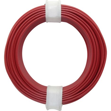 Donau Elektronik 118-0 Litze 1 x 0.14 mm² Rot 10 m