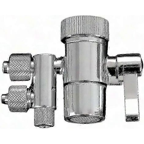 Pièces de vanne de dérivation pour robinet de filtre à eau Amway eSpring 3/8 po 5/16 po (1/5)