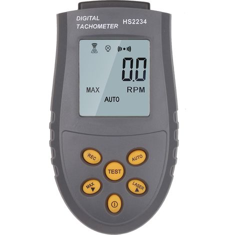 Tachymètre numérique laser haute précision portable, mesure manuelle/automatique, compteur de vitesse LCD