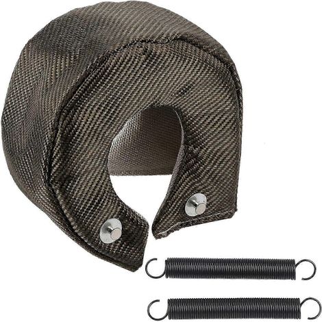 Couverture thermique haute performance pour turbocompresseur - Réduit le temps de réponse, protège le moteur, compatible avec les turbos T3/GT (1/5)