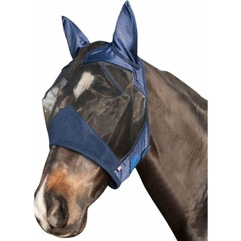 S, Rot 3000: High Professional Riding Flies Mask (1/5)
