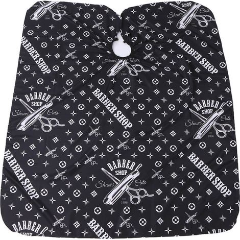 Capa de peluquería profesional ajustable e impermeable para peluqueros, accesorios de peluquería de tela (1/5)