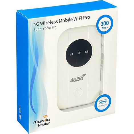 4G portable WiFi pocket WiFi Eurasia wireless router with card slot for outdoor use -- M5 (1/3)