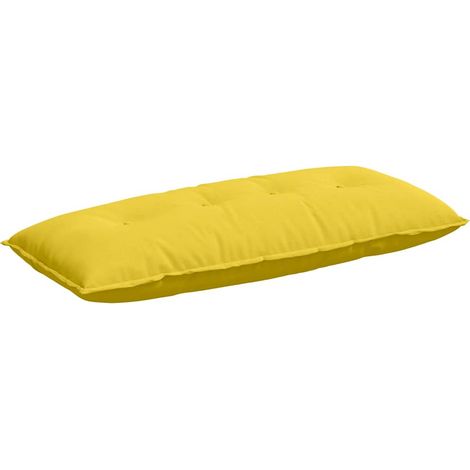 Coussin de Dos Jaune clair 120 x 19 x 50 cm tissu CFW56291 (1/5)