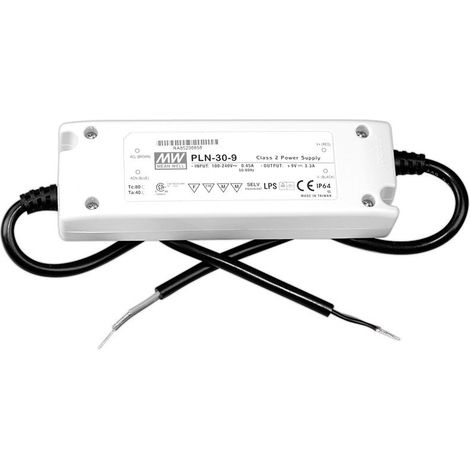 LED-Treiber mw-mean-well PLN-30-24 60 W 24 V DC