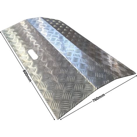 Rampe de seuil PMR amovible Merlette Type M 800x760x100mm (1/2)