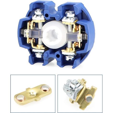 Commutateur de changement de came rotatif, sélecteur universel, coupure de courant DC 240V AC 440V 20A (1/5)