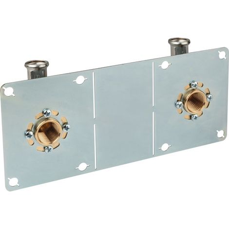 Henco – Raccord de robinetterie sortie de cloison à sertir multicouche TH ou BE Ø16x2.0 – Femelle 1/2 en laiton – Installation facile en espaces confinés