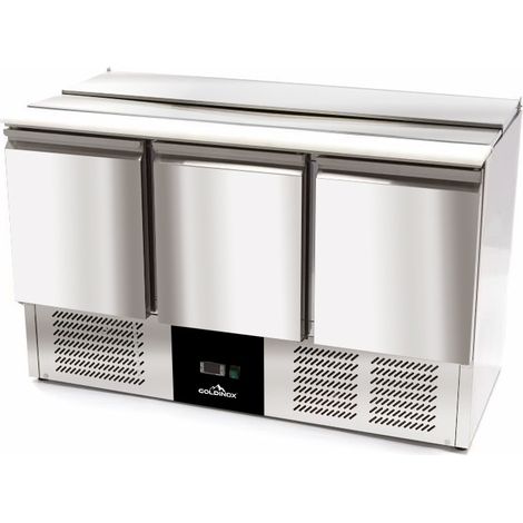 Saladette réfrigérée compacte 3 portes PREMIUM - GOLDINOX