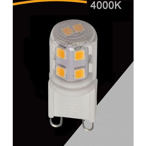 Trade Shop - G9 LED-Röhrenlampe, 2,5 W, 280 lm, Lichtfarbe: 3000 K, 4000 K, 6500 K, SPARAC-G9-2.5W-CE1 -