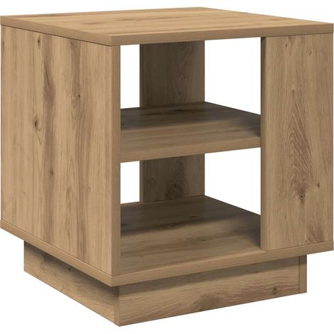 Maison Exclusive - Couchtisch Artisan-Eiche 40x40x43 cm Holzwerks