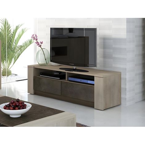 Meuble tv Ares 154cm - brun (1/5)